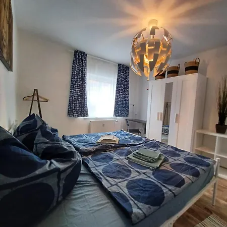 Modernes Mit 3 Schlafraeumen Nahe Leipzig Apartman Böhlen